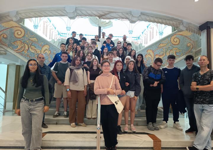 Esta semana nos han visitado estudiantes de Murcia, Cartagena, Abarán, La Unión, Lorca, Calasparra y Torre Pacheco