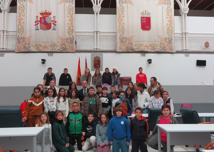 Esta semana nos han visitado estudiantes de Archena, Librilla, Cartagena, Totana y La Unión