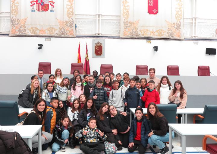 Esta semana nos han visitado estudiantes de Mula, Calasparra, Jumilla, San Javier, Murcia y Puerto Lumbreras