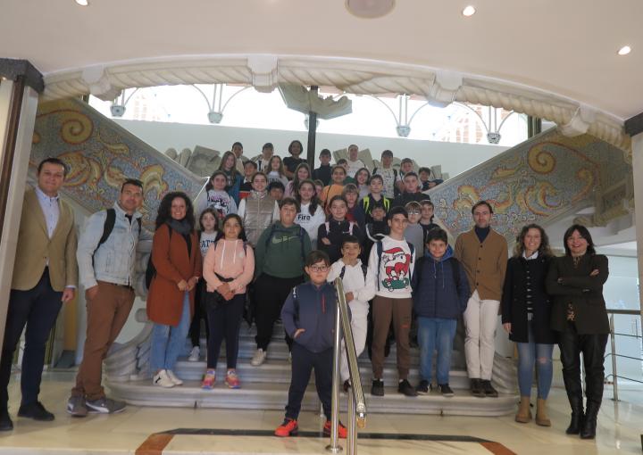 Esta semana nos han visitado estudiantes de Lorca, Caravaca de la Cruz, Cartagena, Alhama de Murcia, Santomera, Molina de Segura y Beniel 