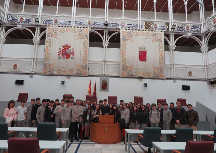 Esta semana nos han visitado estudiantes de Murcia, La Unión, Molina de Segura, Fortuna, Puerto Lumbreras, Torre Pacheco, San Pedro del Pinatar, Fuente Álamo y Yecla 