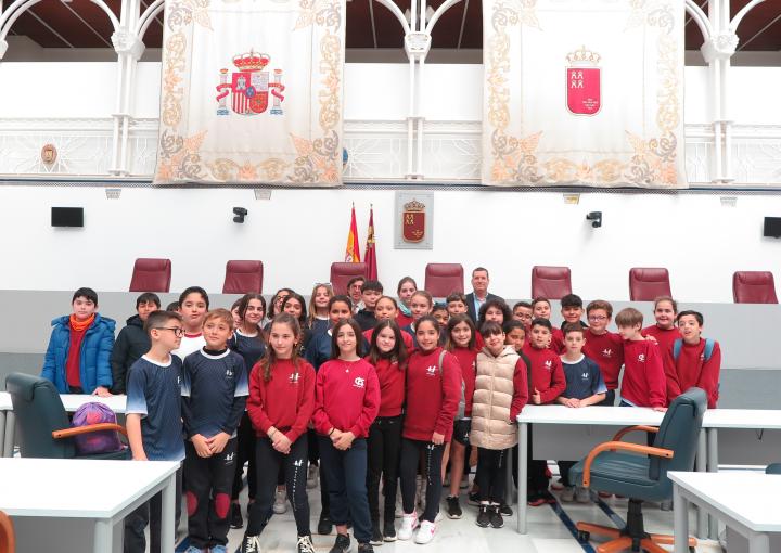 Esta semana nos han visitado estudiantes de Cartagena, San Pedro del Pinatar, Alhama de Murcia, Cehegín, Cieza, Lorca, Pliego y Archena 