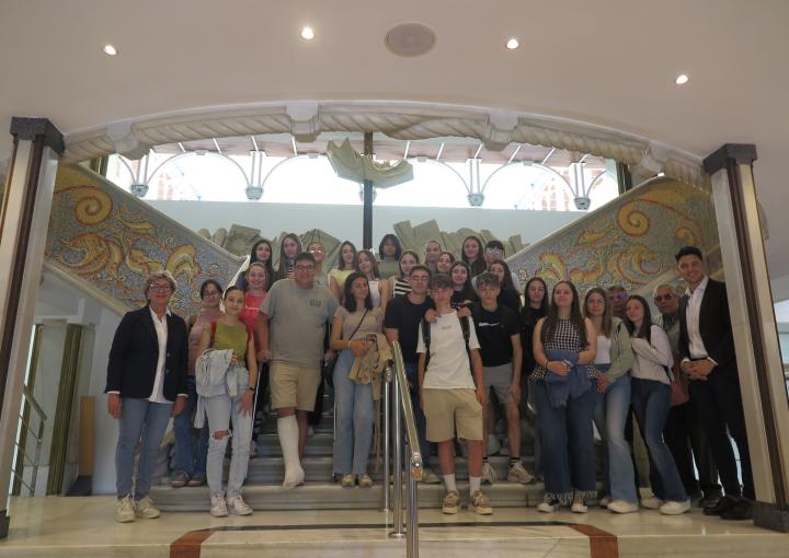 Esta semana nos han visitado estudiantes de Caravaca de la Cruz, Ceutí, Mula, Murcia y Águilas