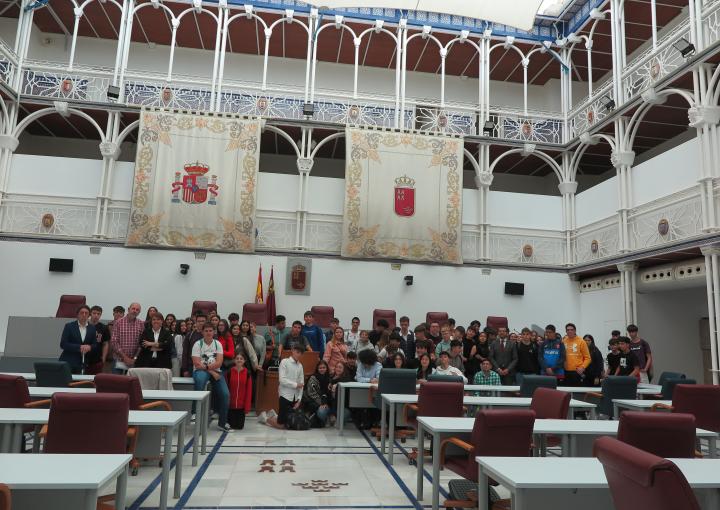 Esta semana nos han visitado estudiantes de Molina de Segura, Cartagena, Lorca, Bullas, Fortuna y Alhama de Murcia 