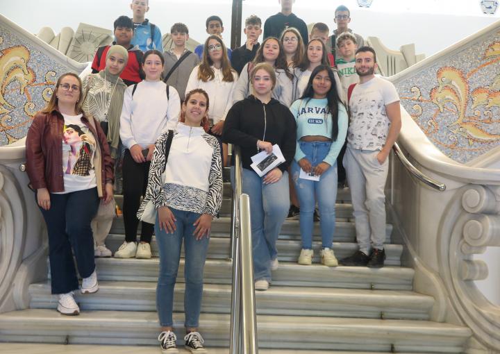 Esta semana nos han visitado estudiantes de Totana, Murcia, Calasparra y Lorca