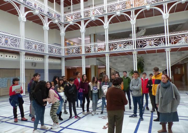 IES Juan Sebastián Elcano de Cartagena, CEIP Hernández Ardieta de Roldán, CEIP Pérez de Hita de Lorca y CEIP Basilio Saez de Caravaca