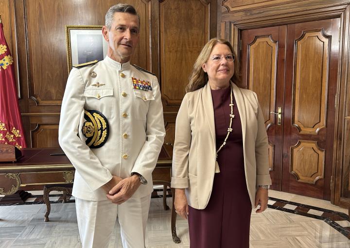 Visita institucional del Almirante de Acción Marítima