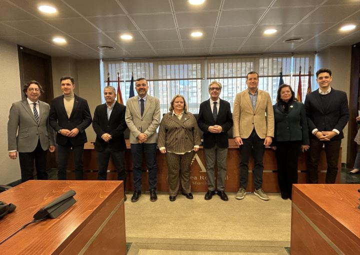 La presidenta de COEC, Ana Correa Medina, con los miembros de la Comisión de Asuntos Generales e Institucionales, de la Unión Europea y Derechos Humanos La presidenta de COEC, Ana Correa Medina, con los miembros de la Comisión de Asuntos Generales e Institucionales, de la Unión Europea y Derechos Humanos
