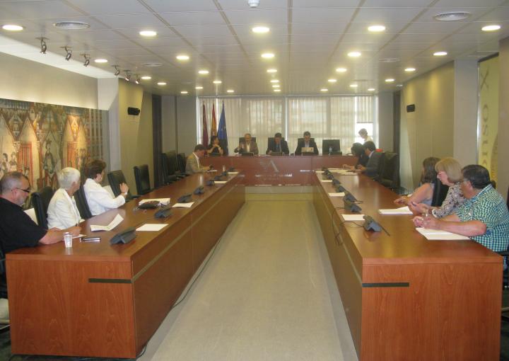 Ruedas de prensa tras la Comisión de Educación y Cultura