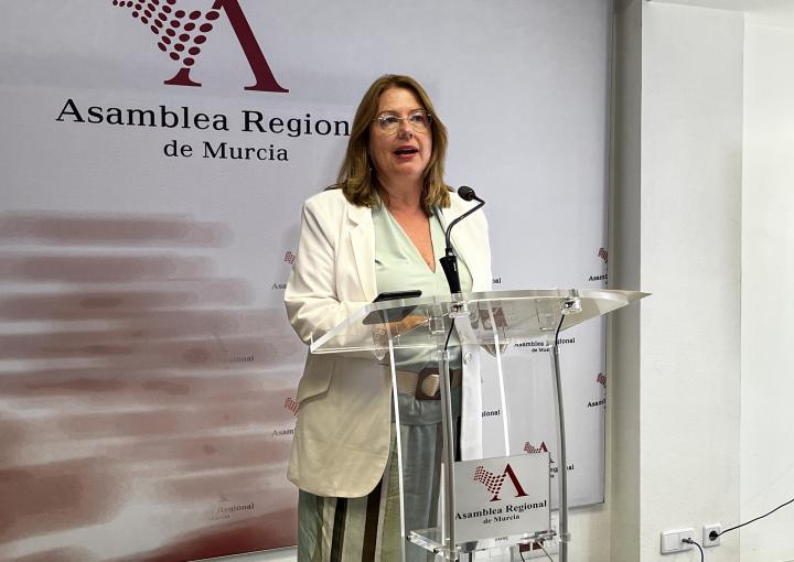 Visitación Martínez, presidenta de la Asamblea Regional de Murcia Visitación Martínez, presidenta de la Asamblea Regional de Murcia