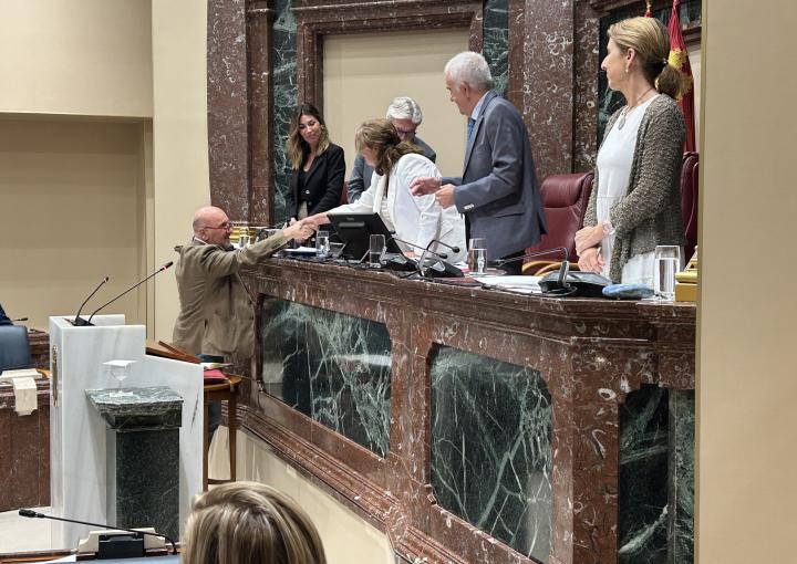 José Luis Álvarez-Castellanos toma posesión de su escaño como diputado regional José Luis Álvarez-Castellanos toma posesión de su escaño como diputado regional