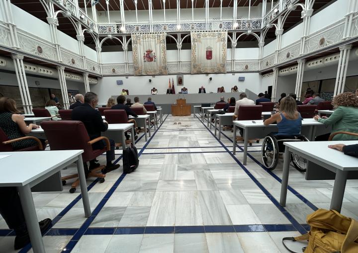 Reunión del Pleno de la Asamblea Regional Reunión del Pleno de la Asamblea Regional