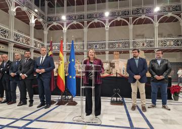 La Asamblea Regional acoge un Belén monumental con más de 200 piezas artesanales