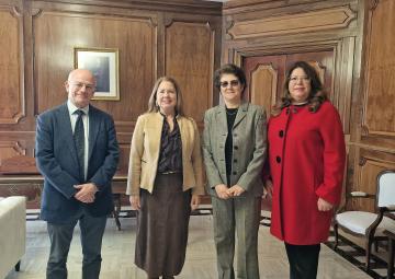 Visita institucional de la Academia de Farmacia Santa María de España de la Región de Murcia