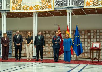 Su Alteza Real la Princesa de Asturias recibe la Medalla de Oro de la Asamblea Regional de Murcia 