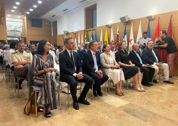 La presidenta de la Asamblea Regional, Visitación Martínez, asiste al acto de presentación del Anuario 2022 del Colegio Oficial de Periodistas de la Región de Murcia La presidenta de la Asamblea Regional, Visitación Martínez, asiste al acto de presentación del Anuario 2022 del Colegio Oficial de Periodistas de la Región de Murcia
