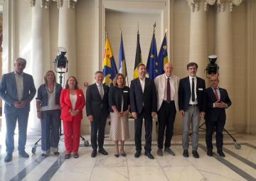 La presidenta de la Asamblea Regional, Visitación Martínez, en la CALRE