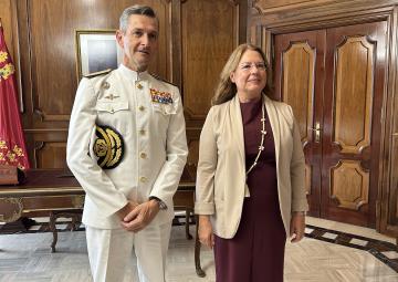 Visita institucional del Almirante de Acción Marítima
