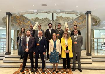 Visita y 'Encuentro Empresarial' con la Asociación Jóvenes Empresarios de la Región de Murcia Visita y 'Encuentro Empresarial' con la Asociación Jóvenes Empresarios de la Región de Murcia