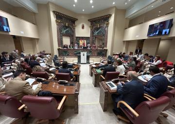 El Pleno de la Asamblea Regional aprueba una Declaración Institucional de apoyo a los trabajadores de SABIC