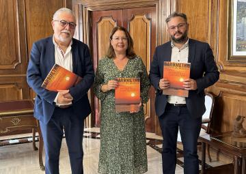 La presidenta de la Asamblea Regional, Visitación Martínez, recibe al CEMOP La presidenta de la Asamblea Regional, Visitación Martínez, recibe al CEMOP