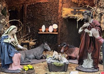 Foto de archivo: Nacimiento del Belén de la Asamblea Regional