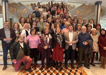 Las Asociaciones de Pensionistas de Lo Pagán y San Pedro visitan la Asamblea