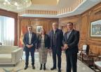 Visita institucional de la Comisión Organizadora de las I Jornadas “MurciaEconomía-Defensa”
