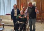 Visita del pequeño Julián Cayetano Costa Clemente
