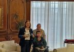 Visita del pequeño Julián Cayetano Costa Clemente