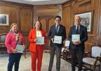 La presidenta de la Asamblea Regional recibe la Memoria Judicial 2024 del Tribunal Superior de Justicia de Murcia