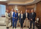Visita institucional del Colegio de Procuradores de los Tribunales de Murcia