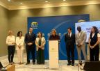 La presidenta de la Asamblea Regional de Murcia, Visitación Martínez, participa en la reunión del Grupo de Trabajo 