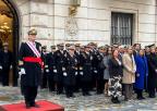 La presidenta de la Asamblea Regional muestra su apoyo a las Fuerzas Armadas en la celebración de la Pascua Militar