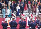La presidenta de la Asamblea Regional, Visitación Martínez, asiste en Madrid a los actos conmemorativos de la Fiesta Nacional