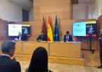 La presidenta de la Asamblea Regional, Visitación Martínez, asiste al acto de presentación del Anuario 2022 del Colegio Oficial de Periodistas de la Región de Murcia