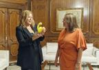 Visita institucional de la presidenta del Parlamento de Canarias a la Asamblea Regional de Murcia