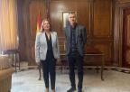La presidenta recibe al director de los Premios Alfonso X de la Cultura de la Región de Murcia