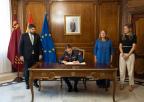 Su Alteza Real la Princesa de Asturias recibe la Medalla de Oro de la Asamblea Regional de Murcia 