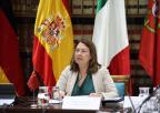 La presidenta de la Asamblea Regional de Murcia, Visitación Martínez, participa en la reunión del Grupo de Trabajo 