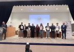 La presidenta de la Asamblea Regional, Visitación Martínez,en la clausura de las VI Jornadas Nacionales de Comunicación y Defensa