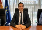 El decano del Colegio Oficial de Dietistas-Nutricionistas de la Región de Murcia (CODINMUR), Luis Hidalgo Abenza, previamente a su comparecencia ante la Comisión Especial de Estudio sobre Infancia y Adolescencia