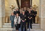 Visita institucional de la presidenta de la Asamblea Regional, Visitación Martínez, a la Fuerza de Acción Marítima (FAM)