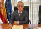 El presidente de la Asociación de Promotores Inmobiliarios de la Región de Murcia (APIRM), José Ramón Blázquez Muñoz, previamente a su comparecencia ante la Comisión de Política Territorial, Medio Ambiente, Agricultura y Agua