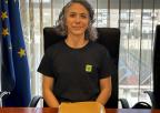 La presidenta de la Asociación de Atención Temprana de la Región de Murcia, Guadalupe Álvarez-Rodríguez Desch, previamente a su comparecencia ante la Comisión Especial de Estudio sobre Infancia y Adolescencia