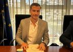 El presidente de la Asociación Pediatría Extrahospitalaria y de Atención Primaria de la Región de Murcia, Borja Merelo Nicolás, previamente a su comparecencia ante la Comisión Especial de Estudio sobre Infancia y Adolescencia
