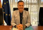 El secretario de la Cooperativa RADIO TAXI, Francisco López Clavijos, previamente a su comparecencia ante la Comisión de Política Territorial, Medio Ambiente, Agricultura y Agua