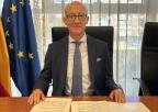 El presidente de la Asociación UNAUTO VTC, José Manuel Berzal Andrade, previamente a su comparecencia ante la Comisión de Política Territorial, Medio Ambiente, Agricultura y Agua