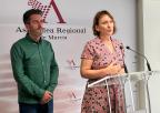 María Marín y Víctor Egío, portavoz y diputado del Grupo Parlamentario Mixto