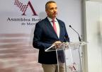 Joaquín Segado, portavoz del Grupo Parlamentario Popular